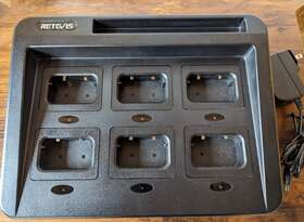 Rtc29 Retevis Six-way Charger Multi Unit For Ailunce Hd1/retevis Rt29