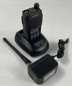 Nt-152m Ritron Vhf Murs Two Way Radio With Battery And Charger Power Tested