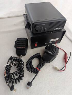 Rpm-150 Ritron Patriot Radio With Astron Rs-7a Power Supply And Radius Hand Mic