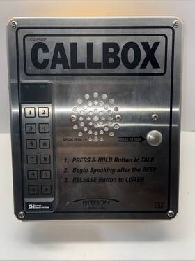 Rqx-156-xt-kp-gg Ritron Xt Radio Callbox - Model 6 With Keypad