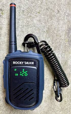 2309rt5w04227 Rocky Talkie 5 Watt Gmrs Two-way Radio