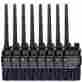 Rt-5rv Retevis 8x Walkie Talkie Uhf Vhf 128ch Dtmf Vox Two Way Radio Us Ship New