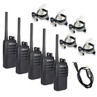 Rt21 Retevis 5 Walkie Talkie 5w 16ch Uhf Ctcssdcs 2way Radio Earpiece Cable Us 714559056103