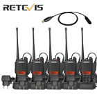 5xretevis Rt6 Retevis Waterproof Vox Fm Radio Us 635266526584