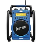 Sangean U3r Digital Am/fm Waterresistant Utility Radio With Alarm