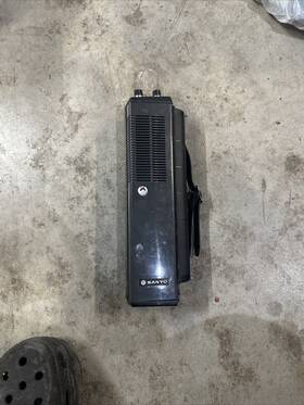Ta-222 Sanyo Ta-395 Vintage Hand-held Transceiver Walkie-talkie Not Tested