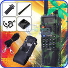 Uv5r Sc38 Soft Case + (camouflage) Radio Upgrade Version 3800mah Battery 2-118cc