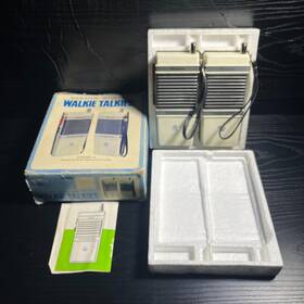 4924214 Sears Vintage Realtone Walkie-talkie Channel 14 Model Cib And Tested
