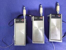 Sears 6465 Three Vintage Transceiver Walkie Talkies #6465 -for Parts Or Repair