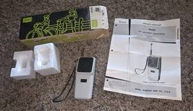 7205 Sears Vtg Walkie Talkie Radio W Manual /original Box Estate Sale Find 1970s