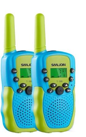 Selieve 722737749877 Kids Walkie Talkies 22 Channels 3 Mile Range Flashlight Ages 3-12