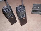 Set Of 2 Motorola Radius Gp 300 Portable Hand Held Radio 438-470mhz As Is