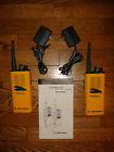 T5000 Set Of 2 Motorola Talkabout 2-way Radios W/2hands-free Headsets