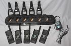 1110 Set Of 5 Motorola Cls Handi Talkie Two Way Business Radios W/ Charger