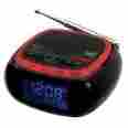 Fa-sfa1150 Sfa1150 First Alert Am Fm Weather Band Clock Radio Alarm W S.a.m.e Black Red 077283721151