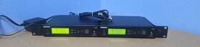 638-662 Shure Sxl4-l4 Lot Of 2 Slx4 L4 Mhz Uhf Wireless Receiver With Power Supply