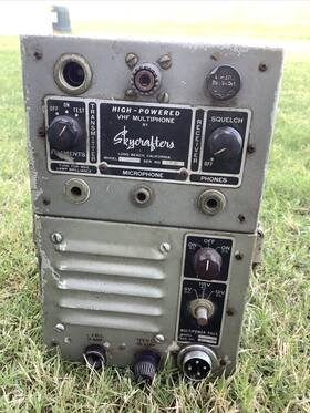 Am122 Skycrafters Vhf Multiphone And Power Pack Aviation Sailplane