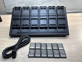 Sonim At6012 Advancetec 12 Bay Two-way Radio Battery Charger- Model At 6012/jua3390