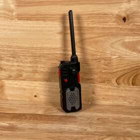 70156 Spy Gear Spin Master Black Wireless Portable Two-way Radio Walkie Talkie