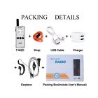 T-m2d Helida Channel Mini Fm Transceiver Mhz Walkie Talkie Ham Two