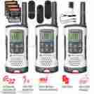 T260tp Talkabout Motorola Walkie Talkie 3 Pack 25 Mile Two Way Radios Noaa 22 Ch 748091000706 748091000843