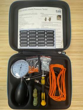 Tp9460-k5 Tait Pressure Tester Kit For Harris And Radios