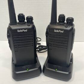 D301 Talkpod Pair Of Digital Mobile Radio Dmr With Chargers 14 Channels Tested