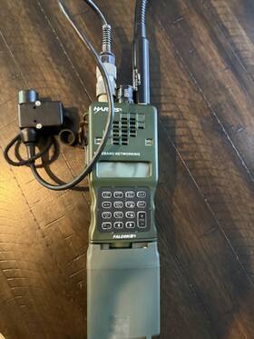 Tca 12041-3000-03 Prc-152 With Nexus U94 Ptt And Harris Gooseneck Antenna