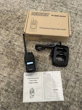 Tp-8102bt Tecnet Vhf Radio