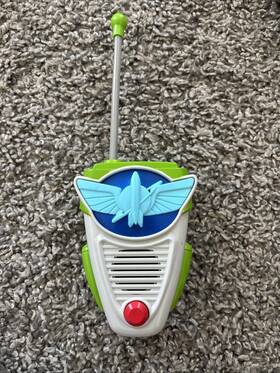 Think Way 064442641801 Toy Story 3 Buzz Lightyear Walkie Talkie Pixar Disney 1 Incomplete Set