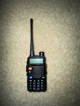Td-uv5r Tidradio Black Portable Handheld Professional Fm Transceiver