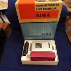 Tp-60 Aiwa Vtg Transistorized Tape Recorder Original Box Exc Working Cond