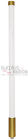 Gr1225 Uhf Larid 500-512mhz 3dbd Fg5003 Base Repeater Antenna Motorola Gr500
