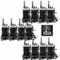 Uhf400-470mhz16ch Retevis 12xretevis Rt7 Walkie-talkie Digital Fm 1500mah 2-way Radio Us