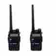 2xwalkie Uhf400-520mhz Rt-5r Retevis Talkie Dual Band Vhf 5w 128ch 2way Radio Us