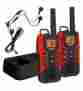 Un-gmr3055-2ckhs Uniden Noaa 30 Mile 2-way Radio Twin Pack W Charger Earbuds 050633101889