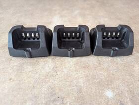 Aam30x001 Vertex Lot Of 3 Cd-67 Charger For Radio