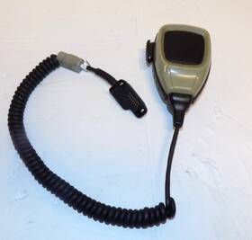 Mh-53a Vertex Microphone For Mobile Radio Vx 4000 5500 6000 Series Faded