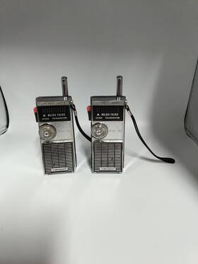 Wt-710 Vicsount Pair Of Vintage Walkie Talkies Viscount Seven Transistor Model