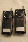 Sr-q20x Vintage Japanese Standard Two Way Radio Pair With Covers