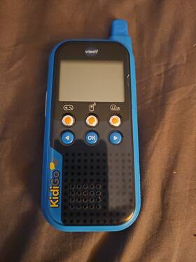 518503 Vtech Kidigear Walkie Talkie For Kids With 65 Ft Distance Range One Only