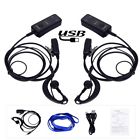 Vv-118 Unbranded Mini Two Way Radio Usb Earpiece Invisible Spy Communication