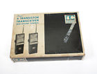 W1104 Itc Vintage Walkie Talkie Set Transistor Receivers For Parts Or