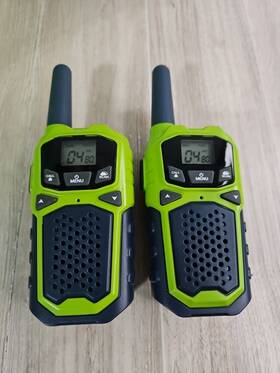 M-930 Walkie Talkie M930 2 Adult Rechargeable Long Range Way Green