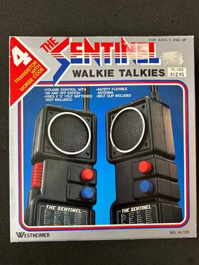 Westheimer 043667001324 Vintage Sentinel Walkie Talkies