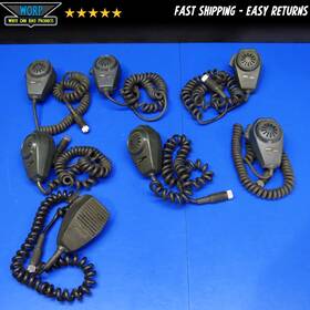 Hh-464-d2 Wilson Lot Of 6 Vintage Walkie Talkie Radio Hand Pieces Sm-300