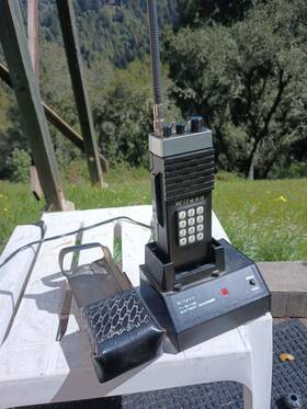 T-1405sm Wilson 1970s Vhf Radio Telephone In Case And Charger 1 5 Watt