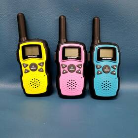 M82pbcpp Wishouse Walkie Talkies For Fun Kids Rechargeable Lot Of 3 Tested