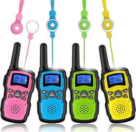 Yg-811 Wishouse 4 Pack Walkie Talkies For Adults And Kids Two Way Radios Family Rechargeabl