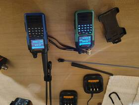 Kg-q10h Wouxun 946351740254 Quad Band Handheld Amateur Radio Black